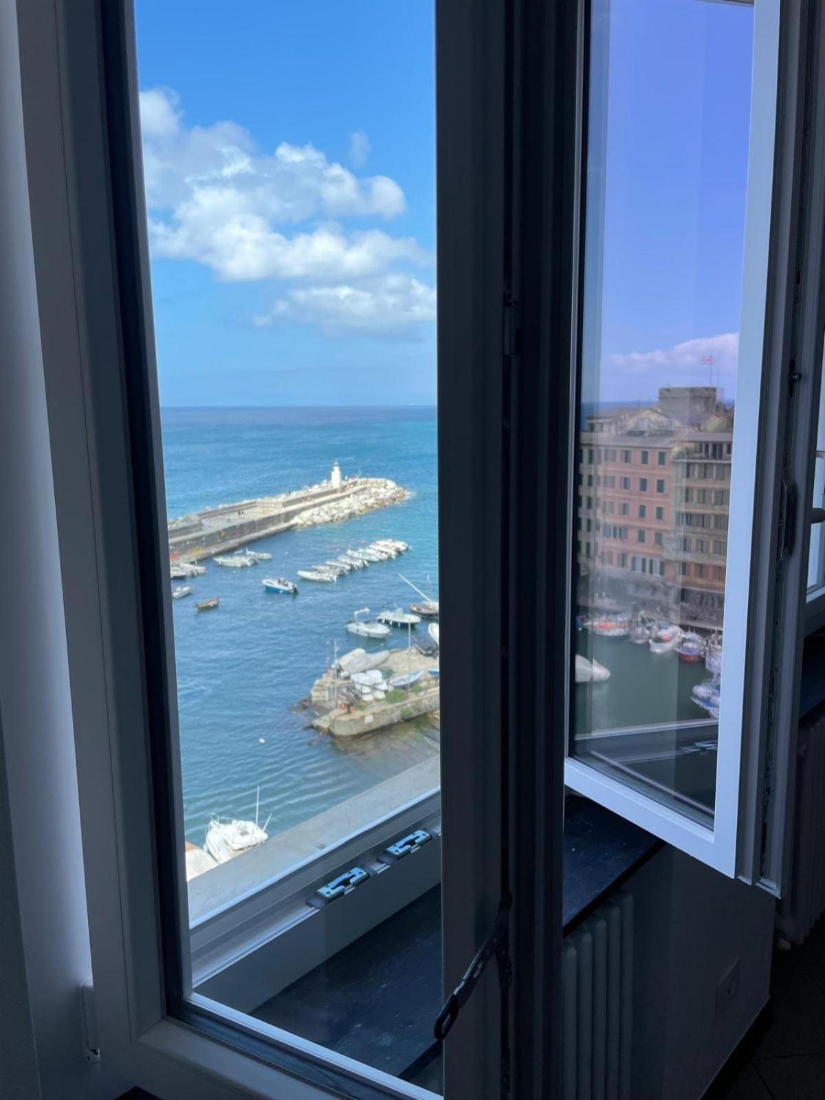 Sea View Camogli Portofino Apartment Bagian luar foto