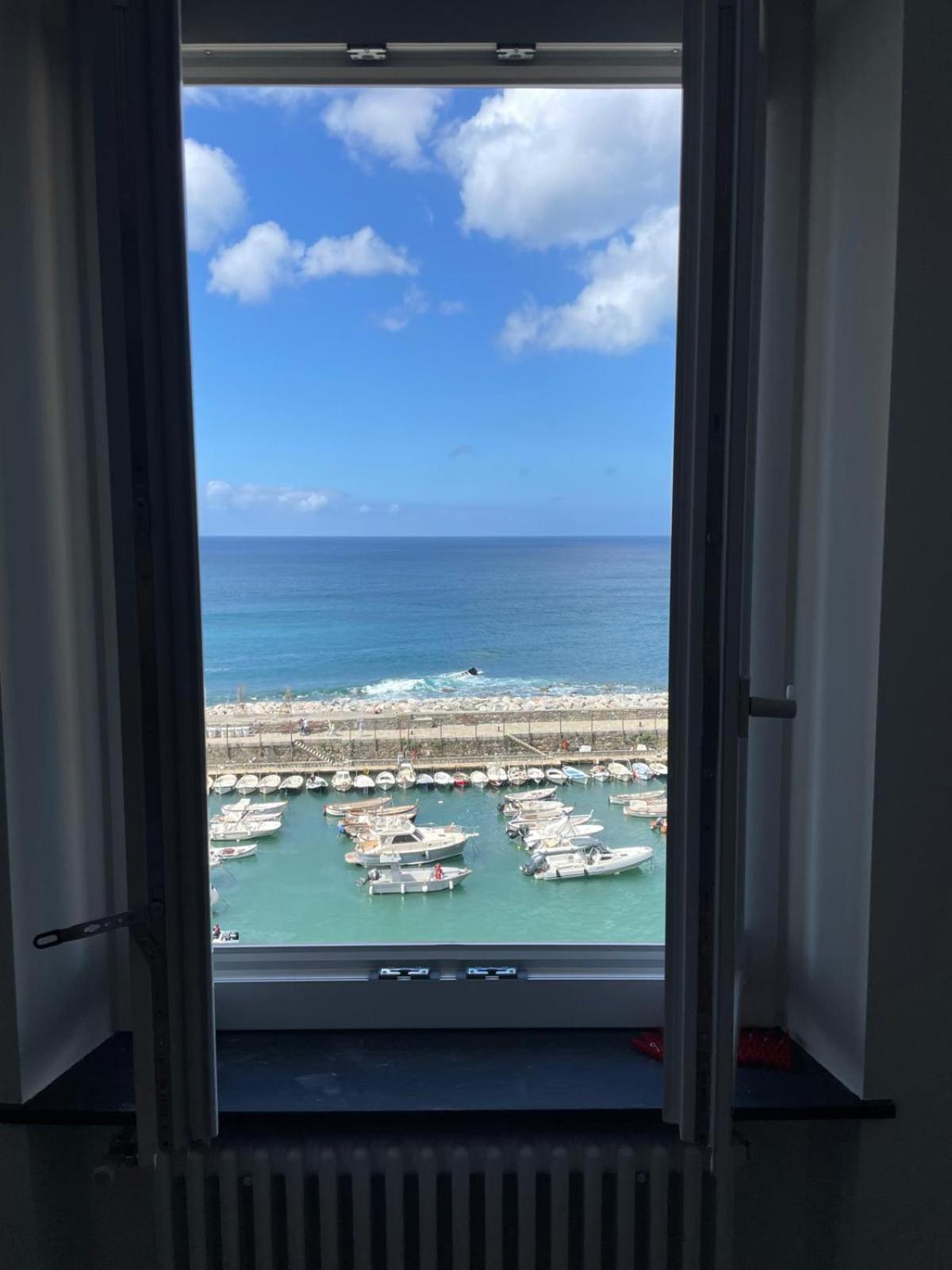 Sea View Camogli Portofino Apartment Bagian luar foto